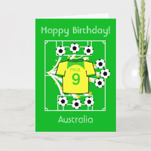 Carte Football Star Australie