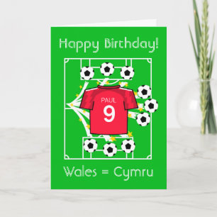Carte Football Star pays de Galles Cymru