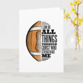 Carte Footballeur Christ Faith Jésus (Fleur jaune)