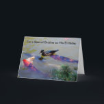 Carte For a special brother on his birthday<br><div class="desc">Happy Birthday brother, support, understanding, proud, love</div>