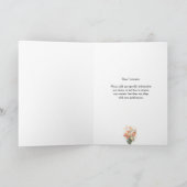 Carte For Friend, Happy Birthday Flowers Folded (Intérieur)