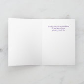 Carte For Life Partner Birthday Wildflower Garden (Intérieur)