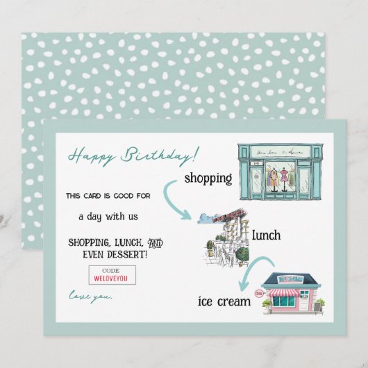 Carte For the Person who has Everything Card (Devant / Derrière)