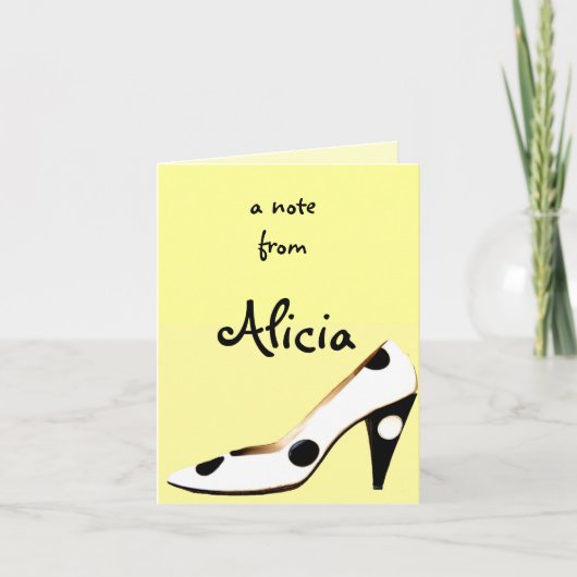 Carte For Women Who Love Shoes (Devant)
