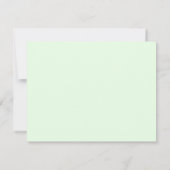 Carte Forêt de bambou - vert (Dos)