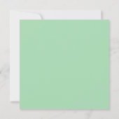 Carte Forêt de druzy Agate verte Illusion (Dos)