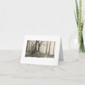 Carte Forêt de Silhouette (Devant)