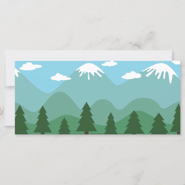 Carte Forêt des montagnes (Devant)