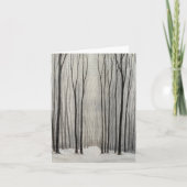 Carte Forêt d'hiver (Devant)