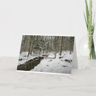 Carte Forêt d'hiver