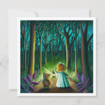 Forêt éffrayante - Mini impression