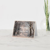Carte Forêt En Hiver (Devant)