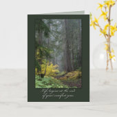 Carte Forêt Inspirationnelle (Fleur jaune)