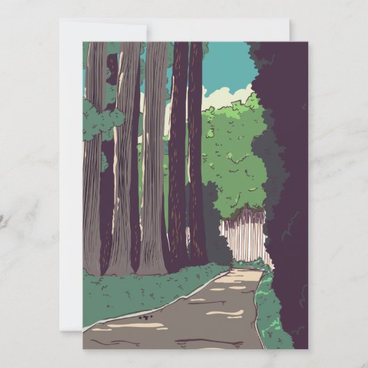 Carte Forêt japonaise (Devant)