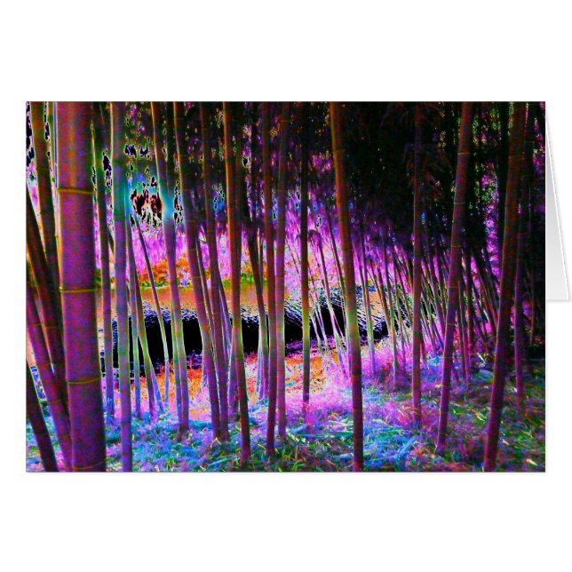 Carte Forêt Mystique (Devant horizontal)