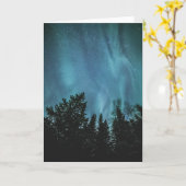 Carte Forêt Northern Lights (Fleur jaune)