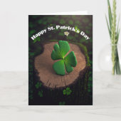Carte Forêt shamrock (Devant)