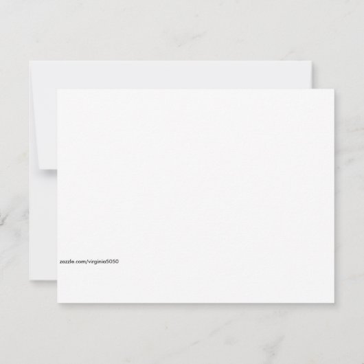 Carte Forêt, tableau d'art de Paul Cezanne (Dos)