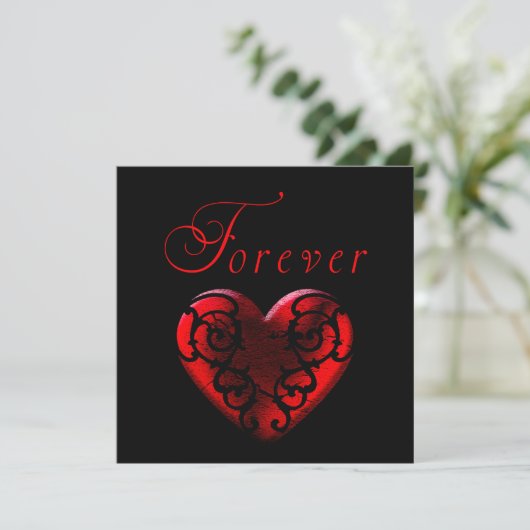 Carte Forever (Debout devant)