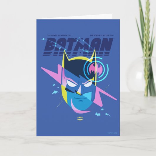 Carte Forever Batman Light Up Head Graphic (Devant)