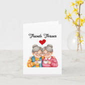 Carte Forever Friends, Charming Friendship (Fleur jaune)