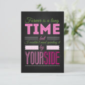 Carte Forever i a long Time (Debout devant)