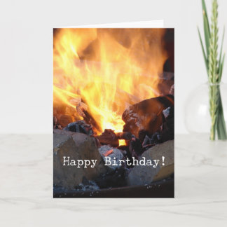 Carte Forge de forgeron, Joyeux anniversaire