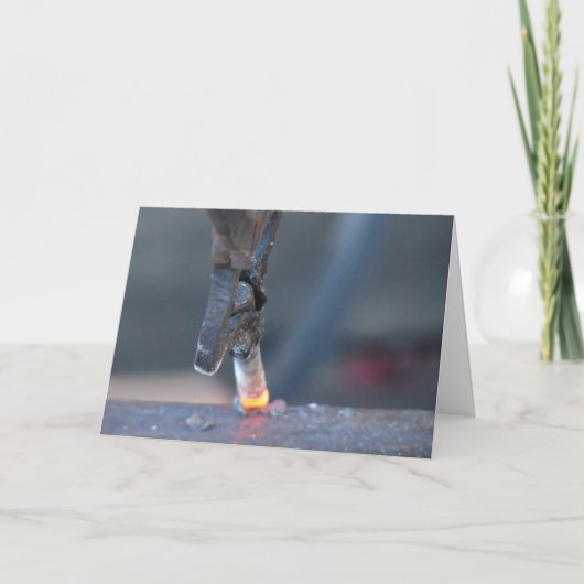 Carte Forgeron au travail (Devant)