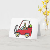 Carte Forklift (Fleur jaune)