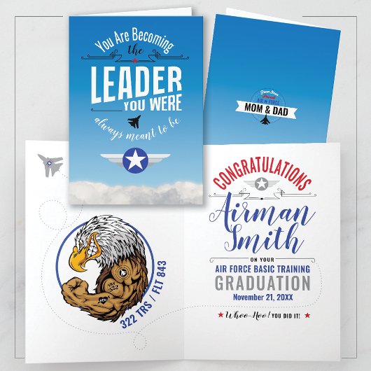 Carte Formation de base de la Force aérienne 322 Eagles 