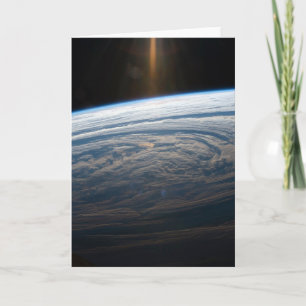 Carte Formations Nuageuses Dans L'Océan Indien Sud.