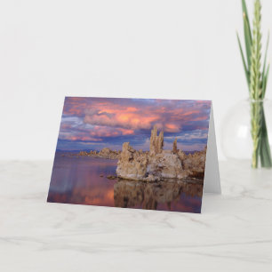 Carte Formations Tufa sur le lac Mono