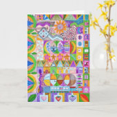 Carte Formes (Fleur jaune)