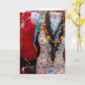 Carte Formes fantastiques pour femmes (Fleur jaune)