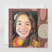 Carte Formes organiques dessinées à la main pour le Nouv (Devant)