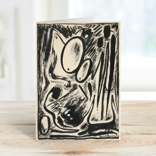 Carte Formulaires Abstraits   Rudolf Bauer