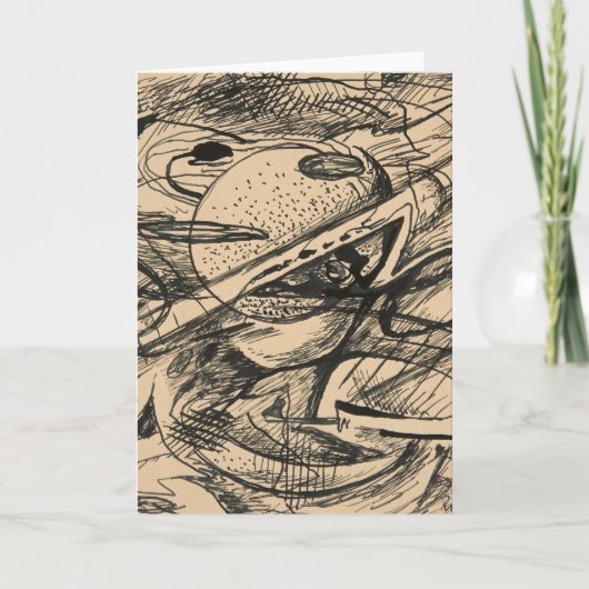 Carte Formulaires Abstraits | Rudolf Bauer (Devant)