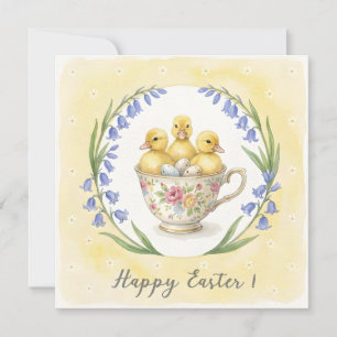Carte Formule fantaisiste de Joyeuses Pâques