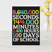 Carte Formule Mathématique 100 Jours D'école Prof De Mat (Fleur jaune)