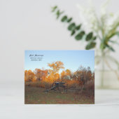 Carte Fort Harrison Battlefield RVA (Debout devant)