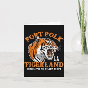 Carte Fort polk tigerland vétéran de la guerre du Vietna