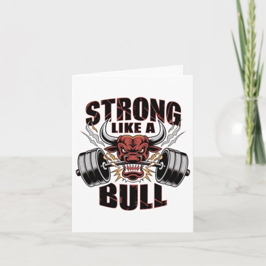 Carte Forte Comme Un Bâtiment À Taureau 5 (Devant)