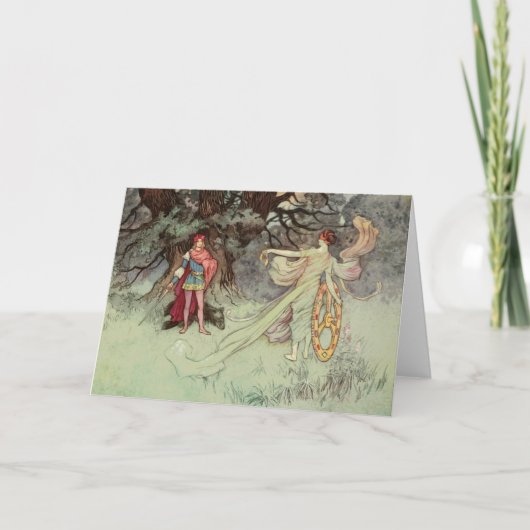 Carte Fortunatus Enchanted Princess Vintage Fairy Tale (Devant)