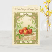 Carte Fortune fraîche La symbolique de Seeb (Fleur jaune)
