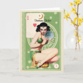 Carte Fortune Teller (Fleur jaune)