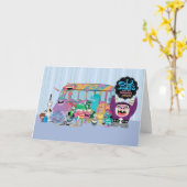 Carte Foster's Home for Imaginary Friends | Bus scolaire (Fleur jaune)