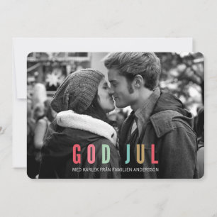 Carte Foto Julkort   Dieu jul