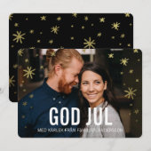 Carte Foto Julkort | God Jul (Devant / Derrière)