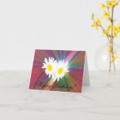 Carte Fou Daisys (Fleur jaune)