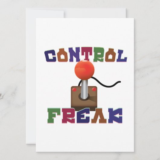 Carte Fou de contrôle (Devant)